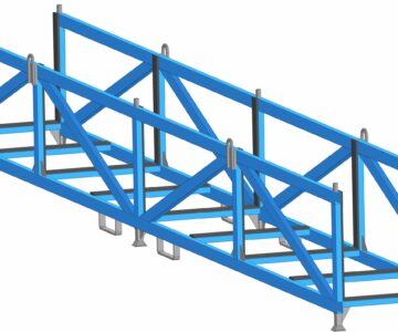 3D модель Палет хранения профиля