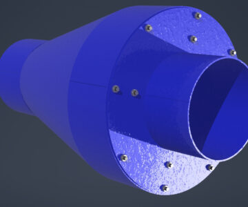 3D модель Тормоз зернового потока