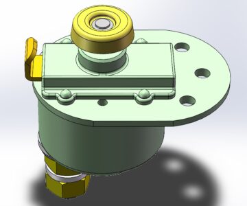 3D модель Выключатель аккумулятора ВК-318Б