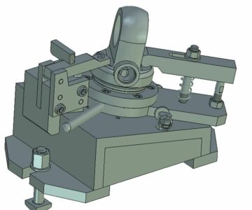 3D модель Приспособление для сверления отверстия под углом