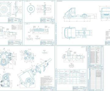 Чертеж Ремонт рулевого механизма ГАЗ-2409