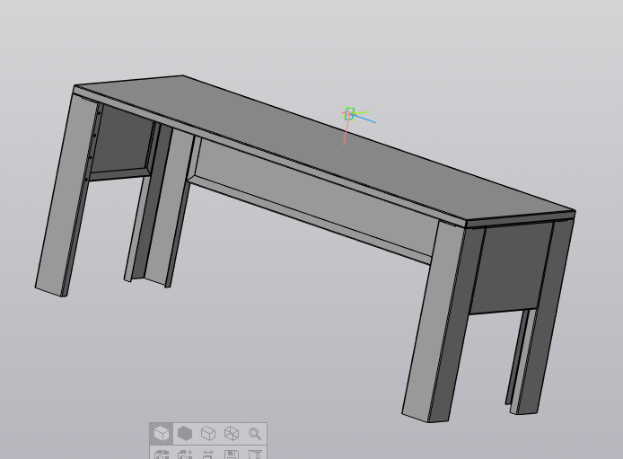 3D модель Верстак 2200х800х920