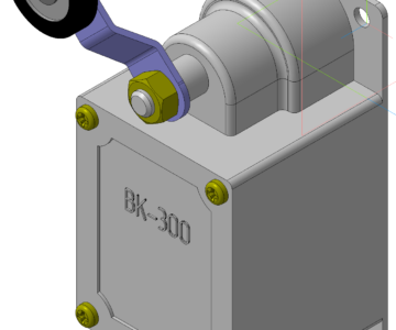 3D модель Выключатель концевой ВК-300