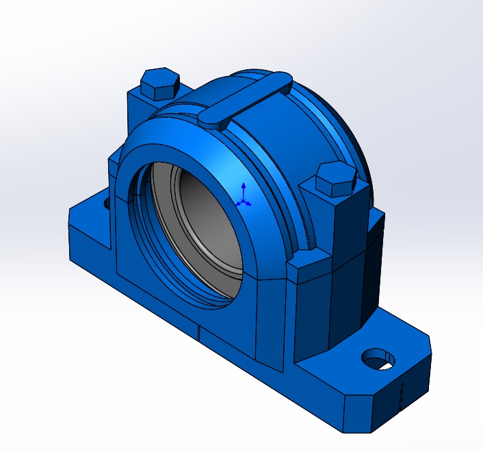 3D модель Подшипниковый узел  SNC 226