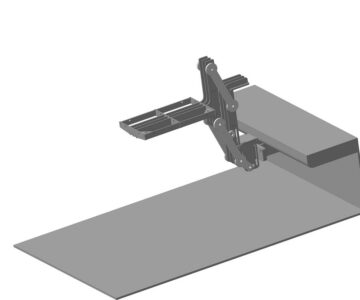 3D модель Подъёмник мотоцикла для легкового авто