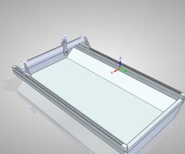 3D модель Портальный станок плазменной резки