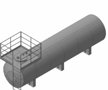 3D модель 3D Ёмкость РГС-25м3