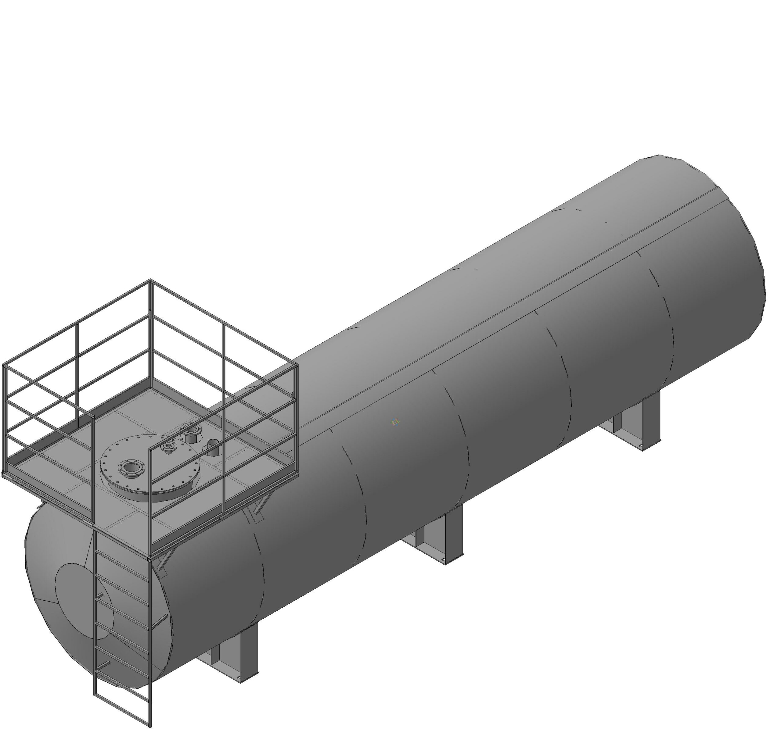 3D модель 3D Ёмкость РГС-25м3