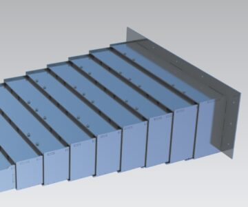 3D модель Защита направляющих CNC