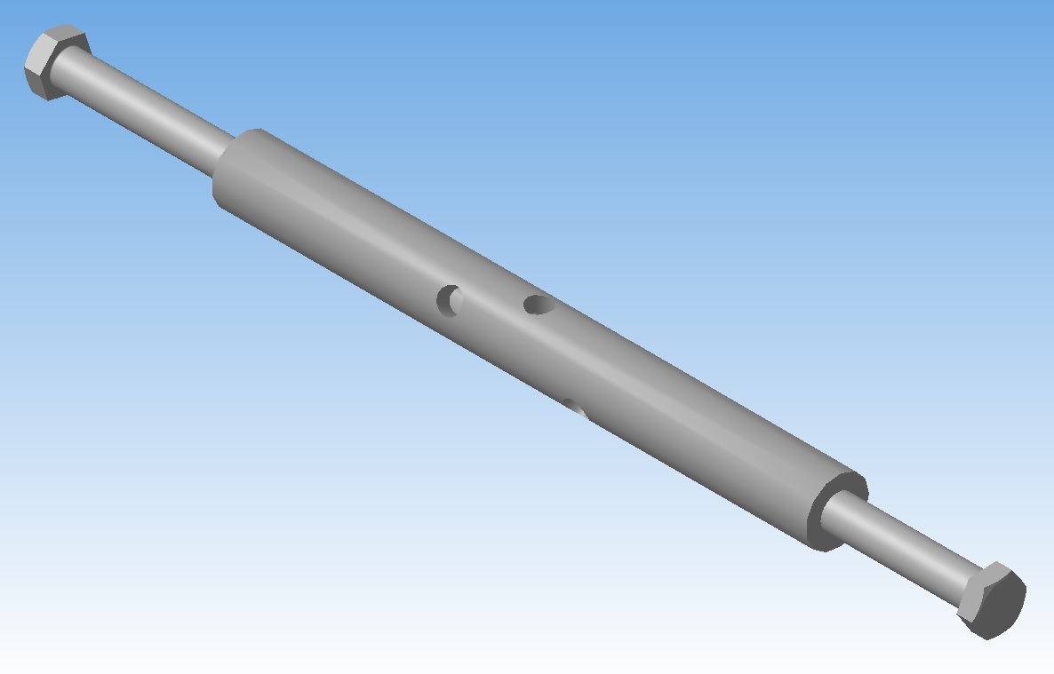 3D модель Талреп L= 750