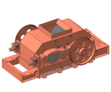 3D модель Вальцы тонкого помола