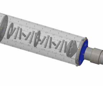 3D модель Глушитель для сброса высокого давления при испытаниях электромагнитного клапан