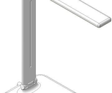 3D модель Светильник настольный светодиодный Feron DE 1725 30 LED 9 W