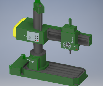 3D модель Станок 2С550