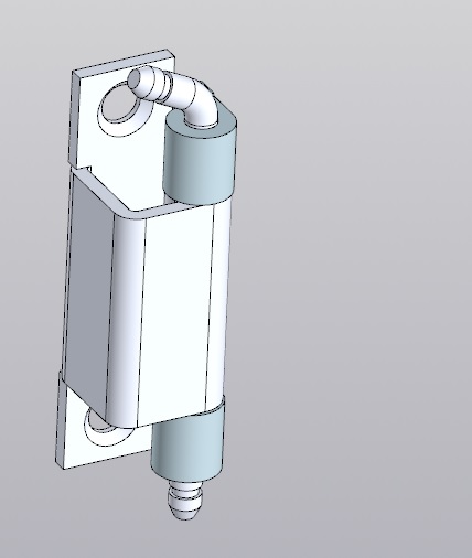 3D модель Петля Emka 1031-U7