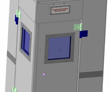 3D модель Бронекамера для испытаний в лабораториях, сосудов работающих под давлением