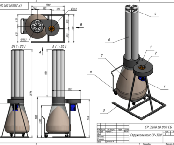 3D модель Стружкопылесос СР-3200