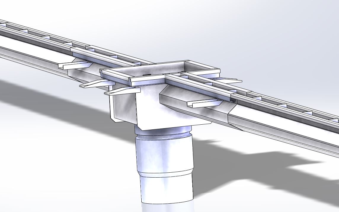 3D модель Лоток щелевой