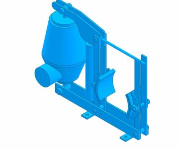 3D модель Тормоз ТКГ-160 в Autodesk Inventor