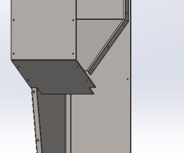 3D модель Умывальник из нержавейки