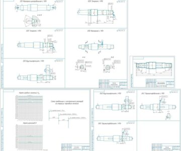 Чертеж Разработка технологического процесса механической обработки поверхностей детали «Вал»