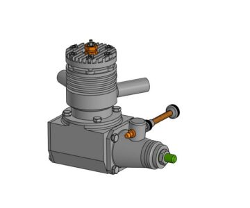 3D модель Микродвигатель Комета МД-5