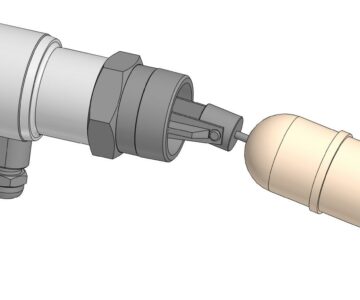 3D модель Датчик уровня поплавковый MKA-21