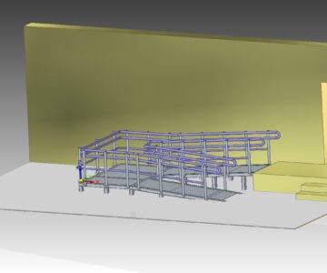 3D модель Пандус 900х500