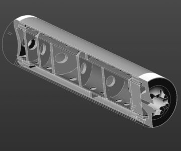 3D модель Прибор бесшумной стрельбы 7.62