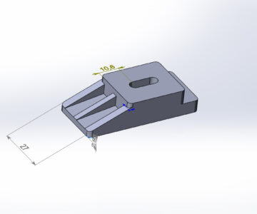 3D модель Крепление акриловой ванны