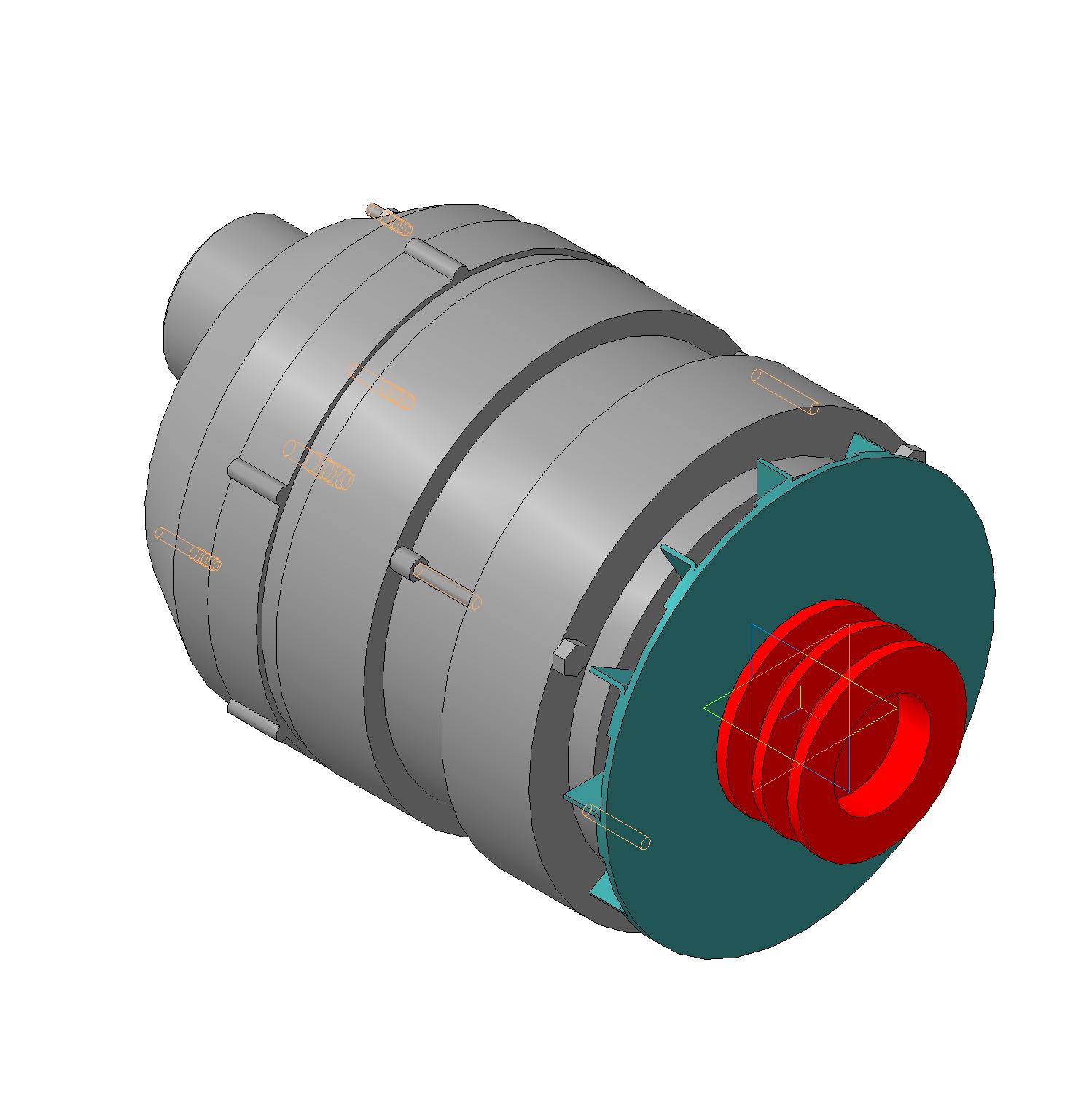 3D модель Генератор 6301.3701