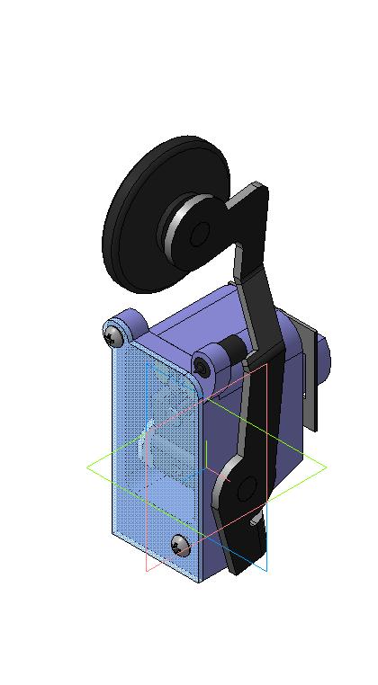 3D модель Концевой выключатель HS