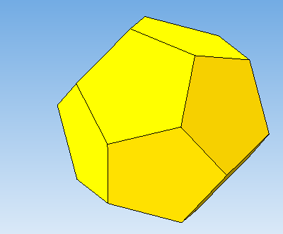 3D модель Додекаэдр