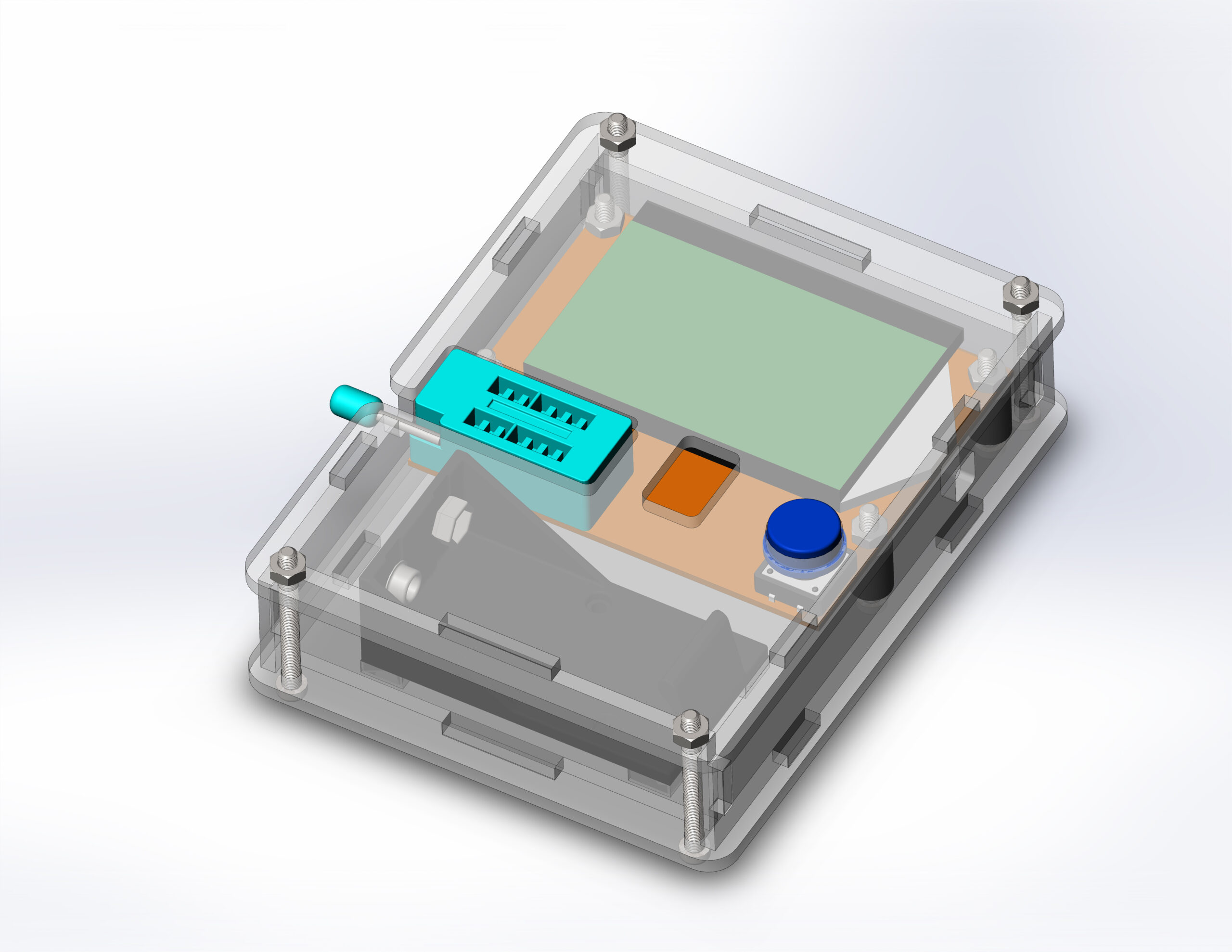 3D модель Тестер LCR-T4