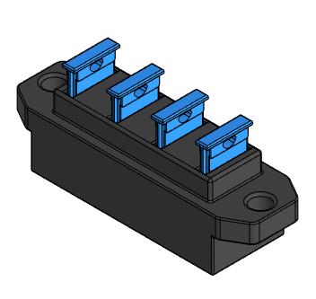 Штекерный держатель предохранителя P-FU 5X20-EX 3036807 Phoenix Contact