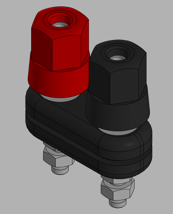 3D модель Клеммa BPD-1