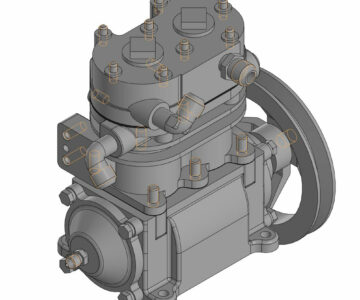 3D модель Компрессор 540-3509015