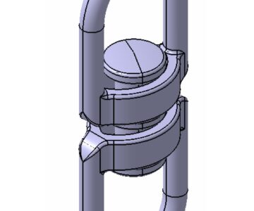 3D модель Вертлюг 13х24х60