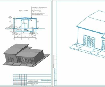 3D модель Мастерская по ремонту автомобилей