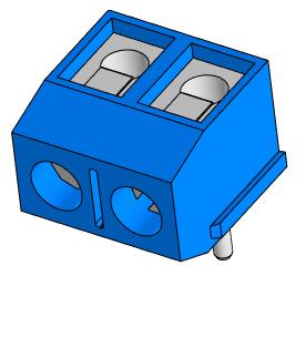 3D модель Клеммник