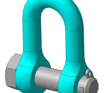 3D модель Скоба Сп-6,3 ГОСТ 25573-82