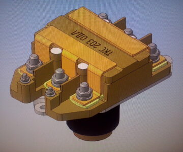 3D модель Контактор ТКД203ОДЛ