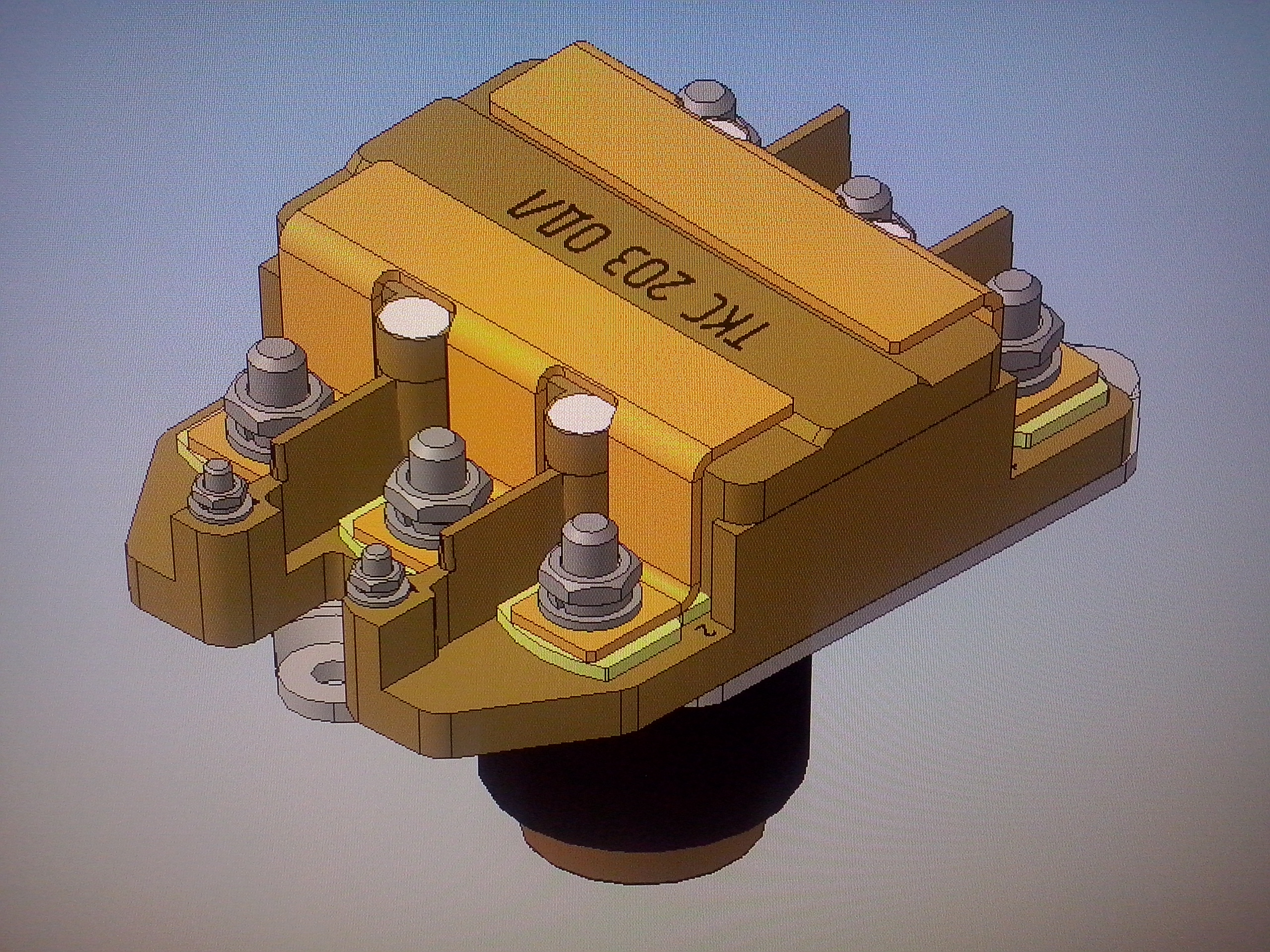 3D модель Контактор ТКД203ОДЛ