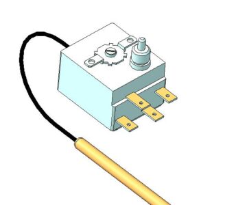 3D модель Термостат предохранительный LS1