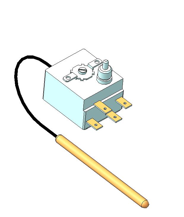 3D модель Термостат предохранительный LS1