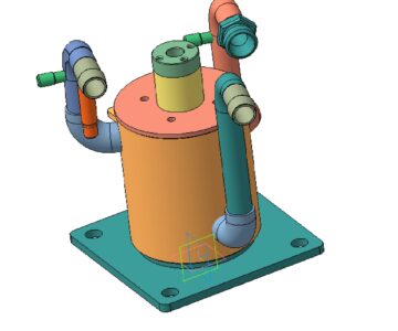 3D модель Соединение вращающееся