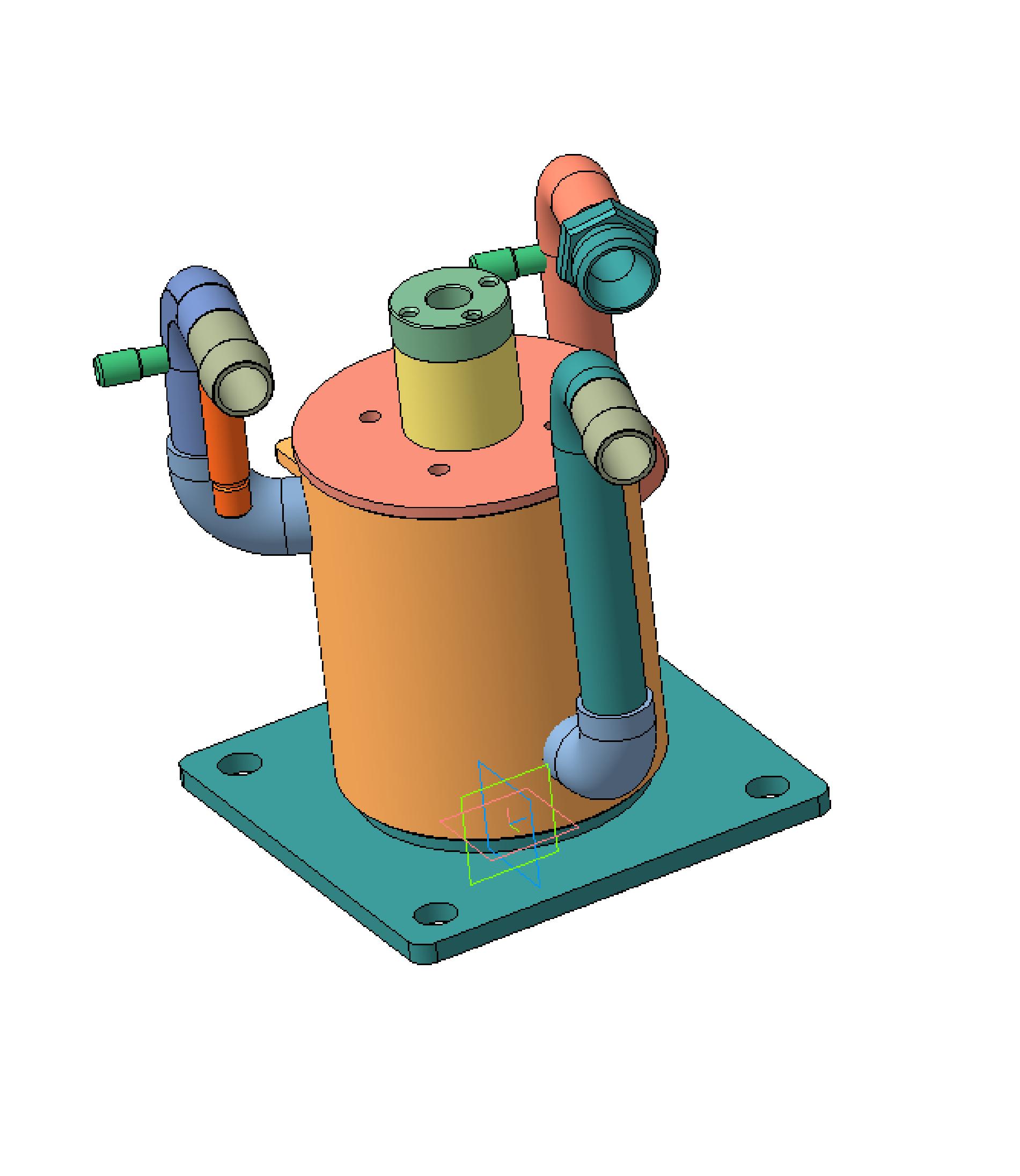 3D модель Соединение вращающееся