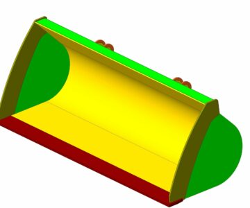 3D модель Ковш МТЗ-82