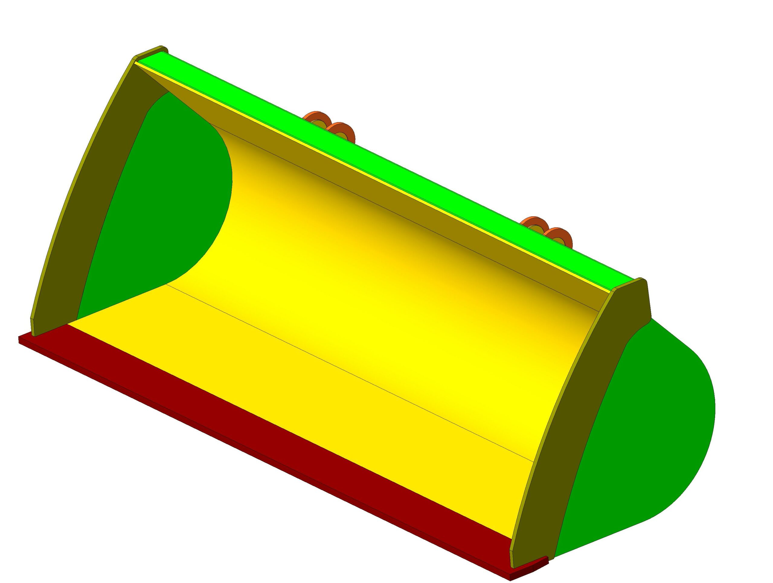 3D модель Ковш МТЗ-82