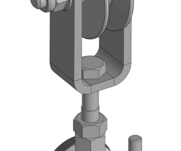 3D модель Роликовый подвес